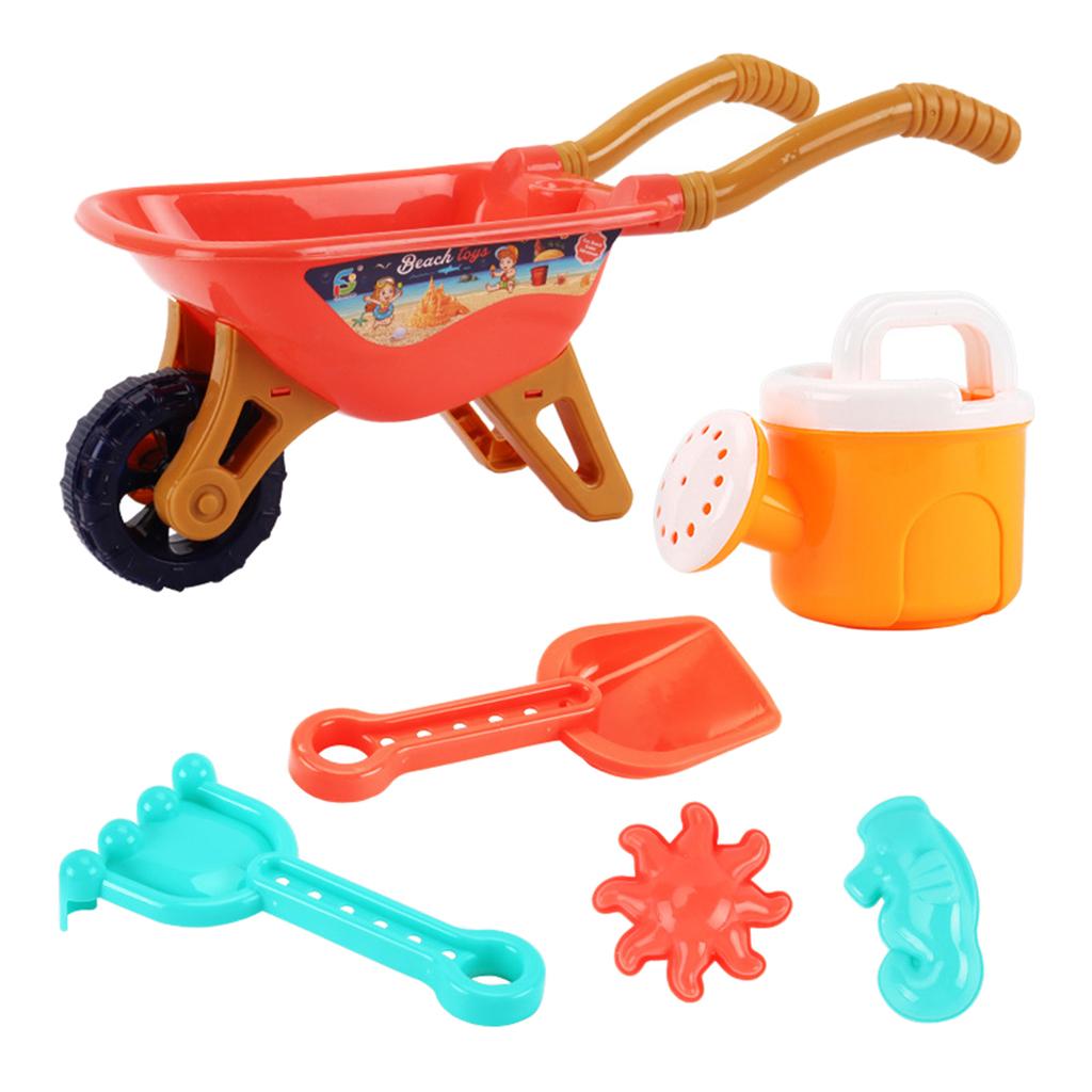 1 Set Beach Sand Toys Shovels Rakes Outdoor Tools Kit for Kids Toddlers Boys and Girls Reusable