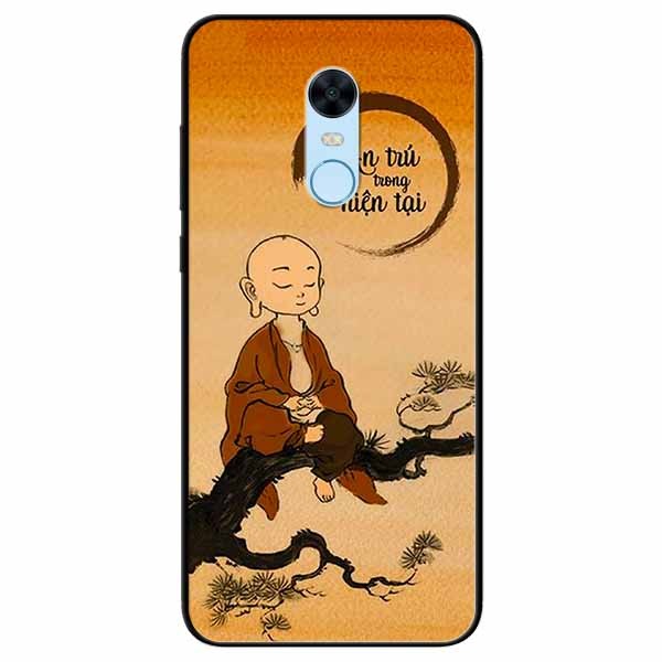 Ốp lưng in cho Redmi 5 Mẫu An Trú Trong Hiện Tại