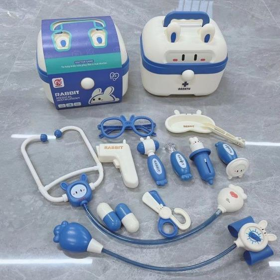 Đồ Chơi Bác Sĩ 14/26/36 Chi Tiết Cho Bé Gái Trai Trẻ Em Nhập Vai Mô Phỏng Thiết Bị Y Tế, Nha Sĩ, Khám Bệnh