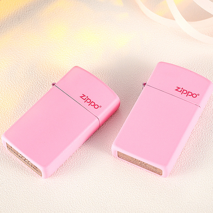 Bật Lửa Zippo 1638zl - Slim Pink Matte