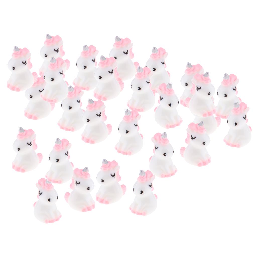 30 Cái/bộ Kỳ Lân Thu Nhỏ Trang Trí Mini Vườn Cổ Tích Thu Nhỏ Hàng Thủ Công Quà Tặng