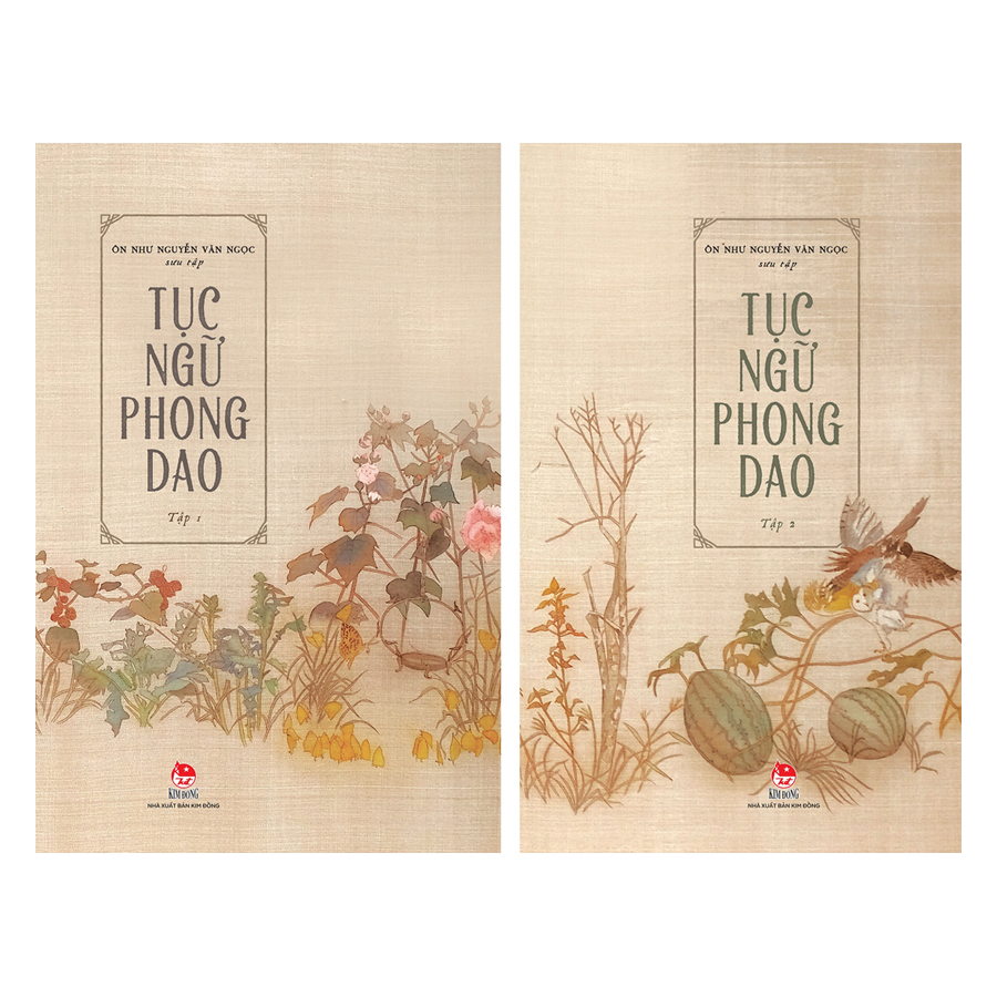 Combo Tục Ngữ Phong Dao (2 Tập)