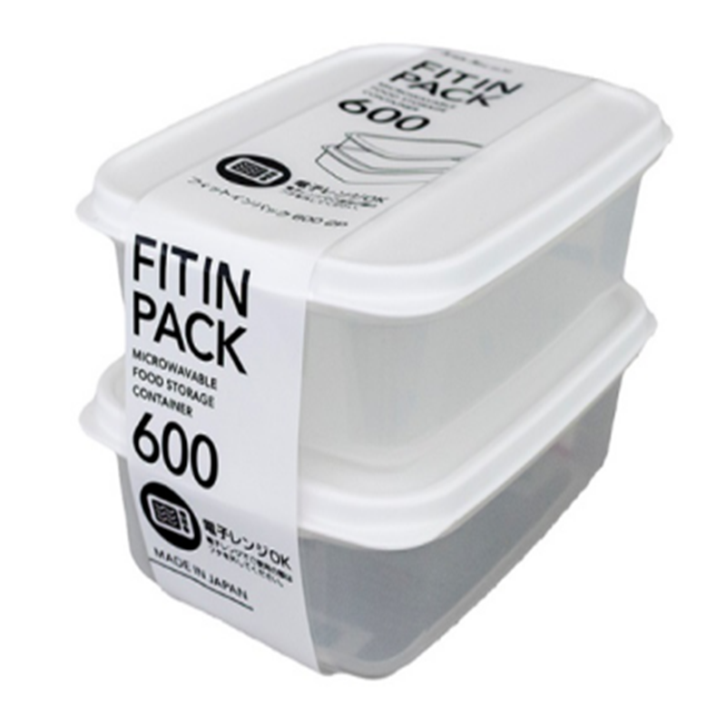 Set 02 hộp thực phẩm nắp mềm Sanada, dùng để chứa đựng và bảo quản thực phẩm cho gia đình, quán ăn... bảo quản trong ngăn mát/ ngăn đông - nội địa Nhật Bản