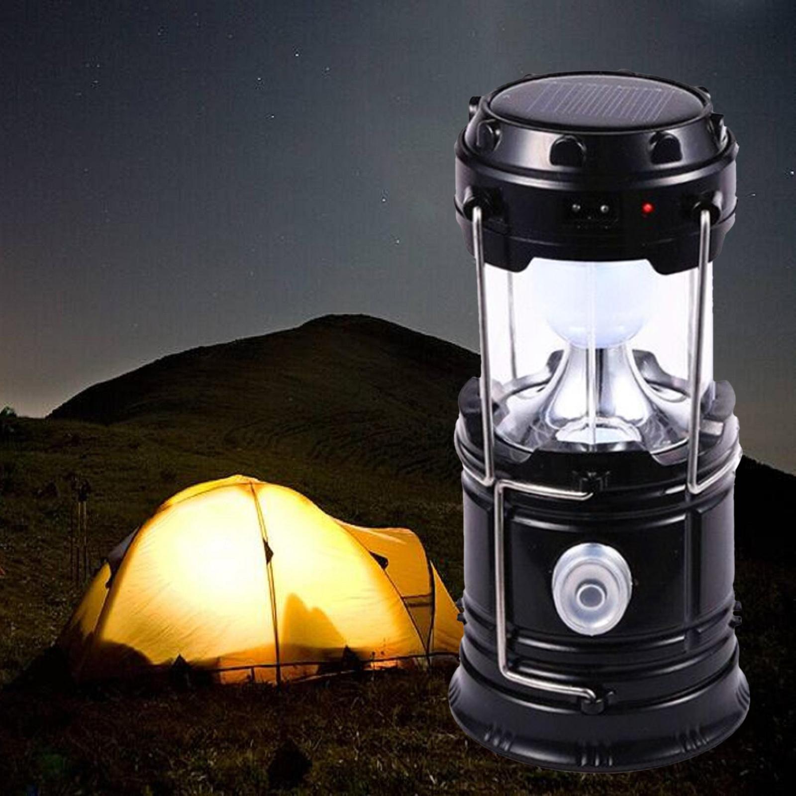 Camping Lantern Rechargeable Collapsible Flashlight   Outdoor