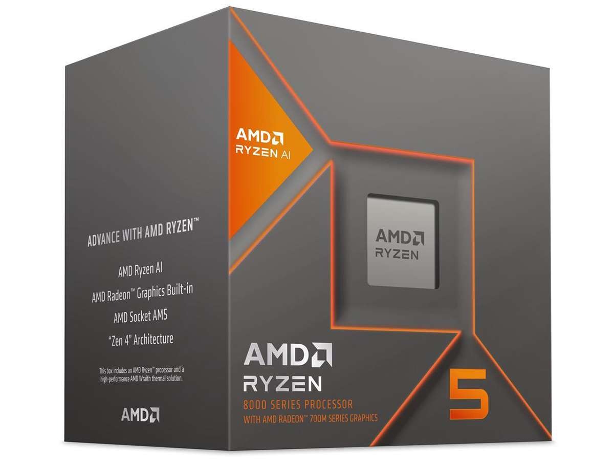 Bộ vi xử lý CPU AMD Ryzen 5 8500G (AMD AM5 - 6 Core - 12 Thread - Base 3.5Ghz - Turbo 5.0Ghz - Cache 22MB) – Hàng Chính Hãng