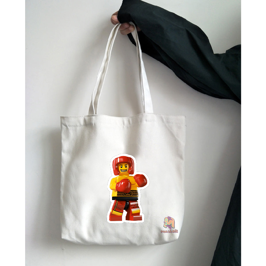 Túi Tote in hình chủ đề Bí mật cơn lốc Ninjago