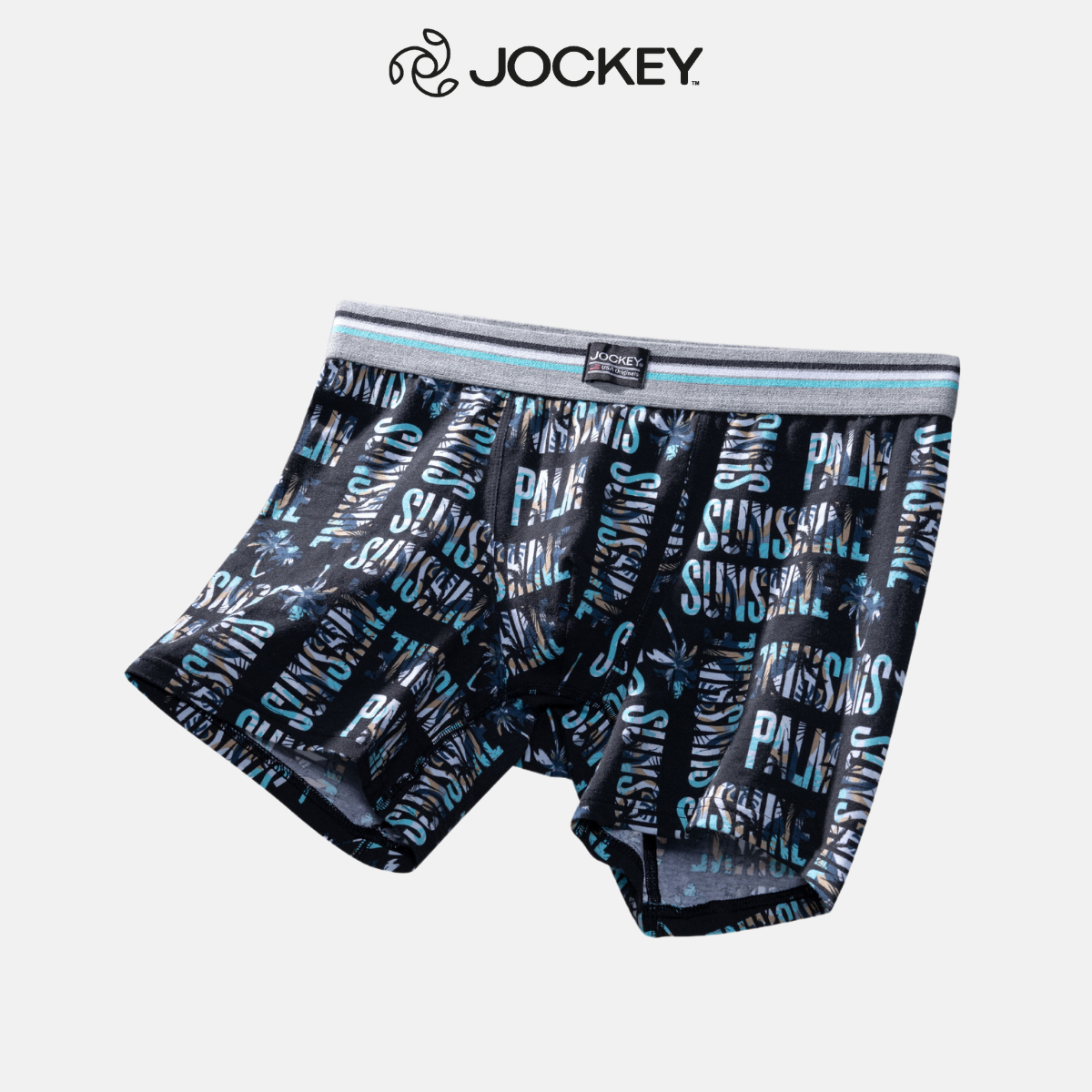 Quần lót Nam Jockey USA họa tiết chất Cotton 4C dáng Trunk - 1292