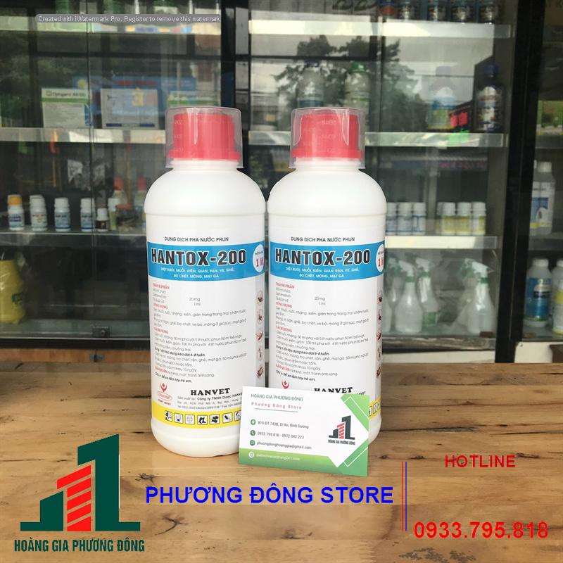 Thuốc diệt muỗi và côn trùng HANTOX 200