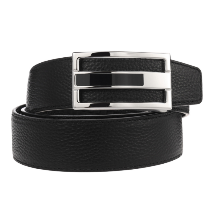 Dây Nịt Nam SAM Leather SFDN139 - Thắt Lưng Nam Da Bò Cao Cấp/ Mặt Khoá Thắt Lưng Inox Không Gỉ, Men's belts