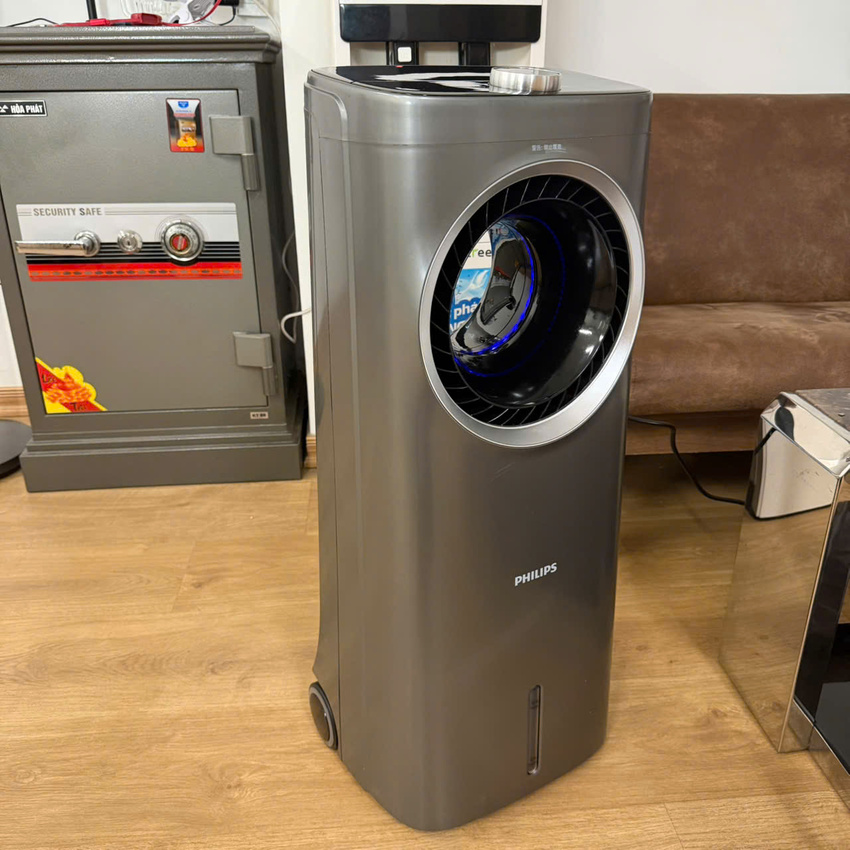 Quạt không cánh lọc và khử khuẩn làm mát, phun sương tạo ẩm vào mùa hè, sưởi ấm và tạo ẩm mùa đông thương hiệu Hà Lan cao cấp Philips ACR4248X Serial 4000 - Hàng nhập khẩu
