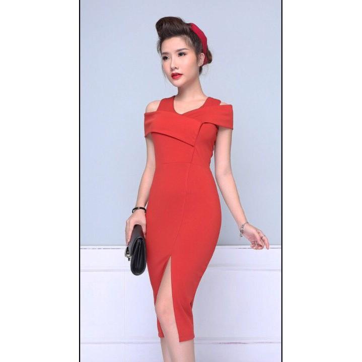 GIÁ XƯỞNG - ĐẦM BODY MÀU ĐỎ