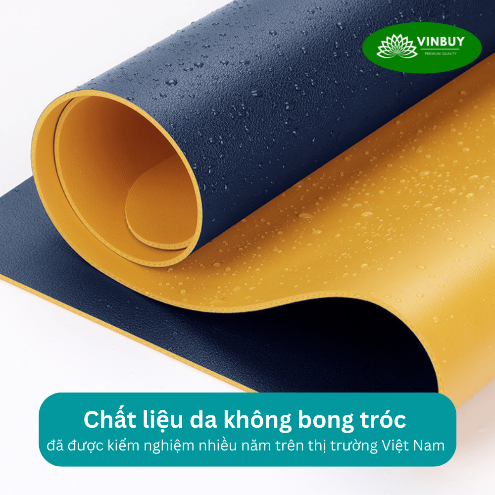 Miếng Lót Chuột Cỡ Lớn, Pad Chuột Cỡ Lớn Bằng Da Cao Cấp 40cmx80cm, Tấm Lót Chuột Thảm Da Trang Trí Bàn Làm Việc VinBuy - Hàng Chính Hãng