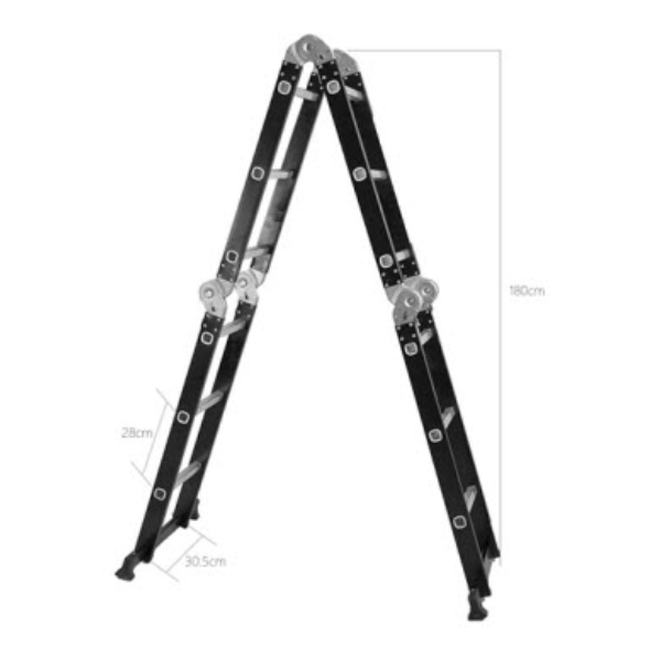Thang nhôm gấp đoạn Nikawa NKG-45