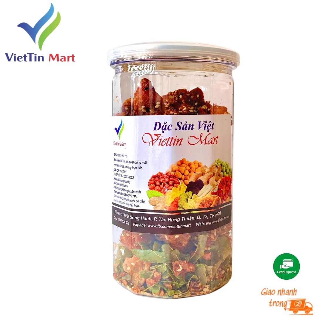 Da Gà Sấy Giòn Sốt Chanh Dây Viettin Mart 200G