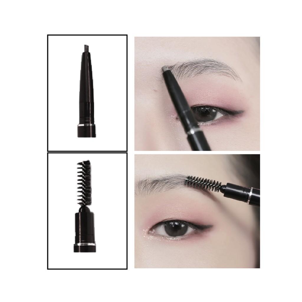 Chì Kẻ Mày 2 Đầu BEAUSKIN Crystal Eyebrow Pencil 3.0g Lâu Trôi, Chống Nước Hiệu Quả - BMEB0104110