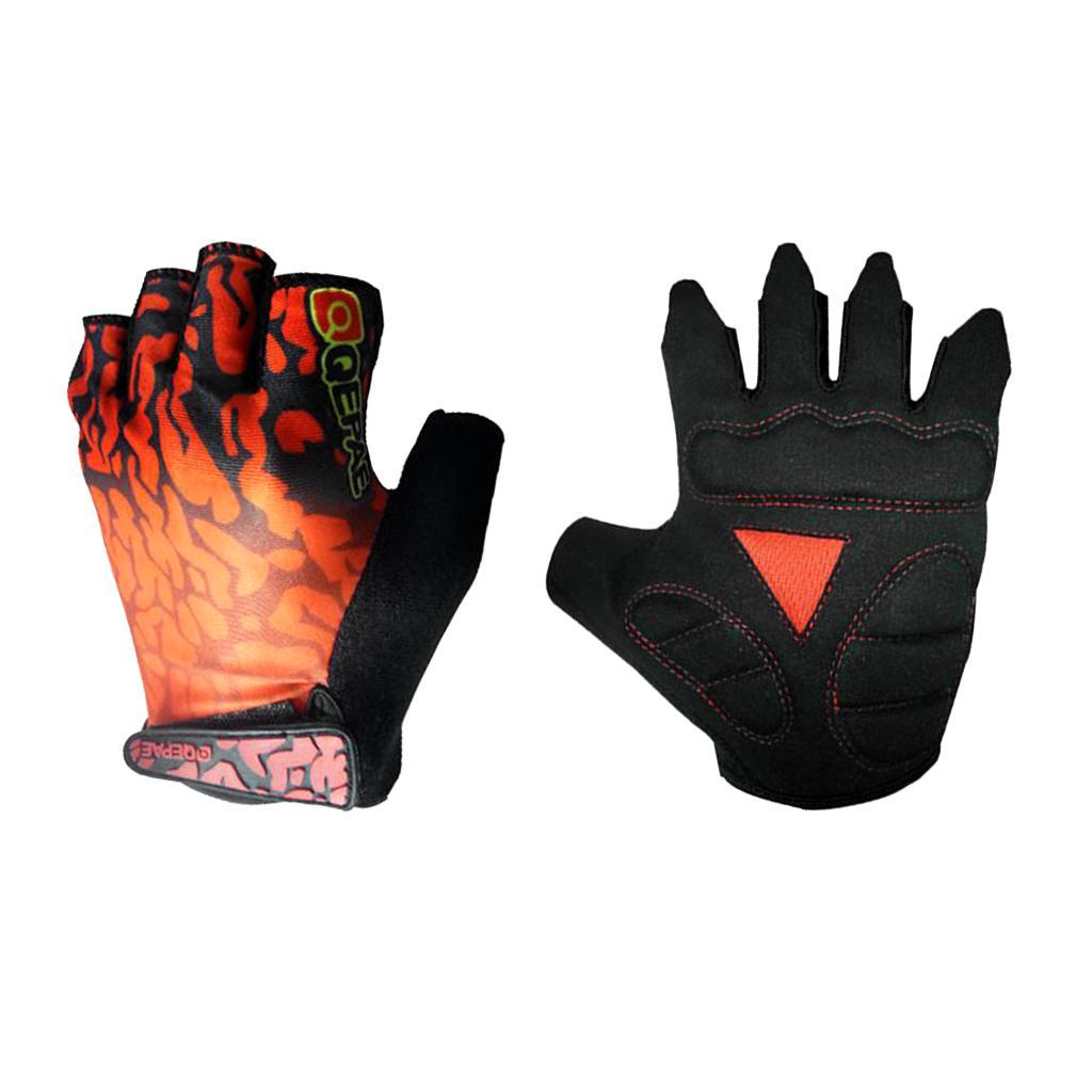 Sports Racing Cycling Bike Unisex Gel Half Finger Gloves M/L/XL/XXL