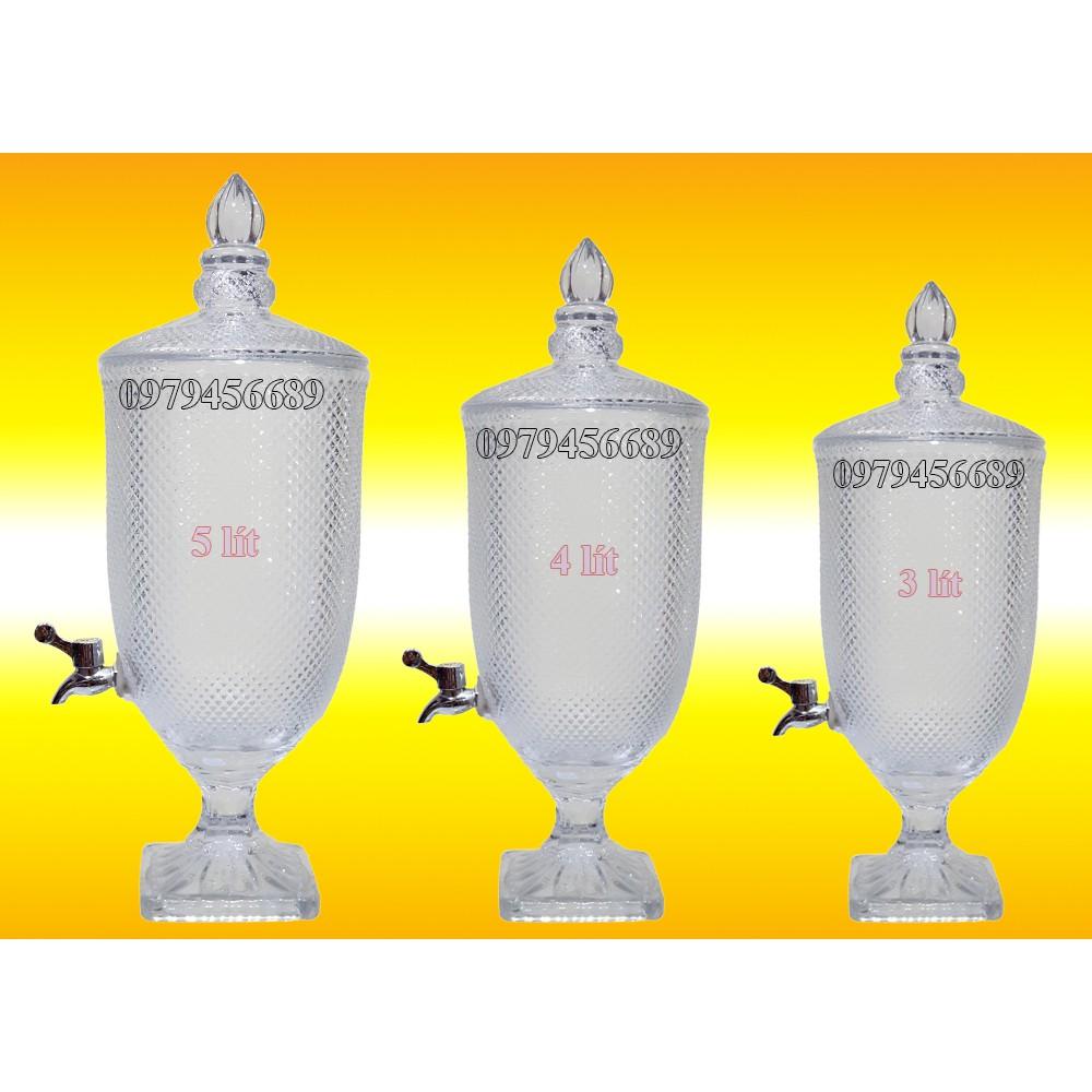 Bình thủy tinh cao cấp - Mẫu 1