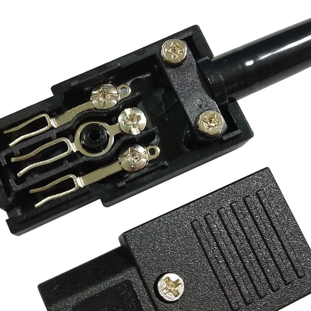 IEC320 C13 Power Supply Connector Socket Adapter Plug for IEC Power Cable,