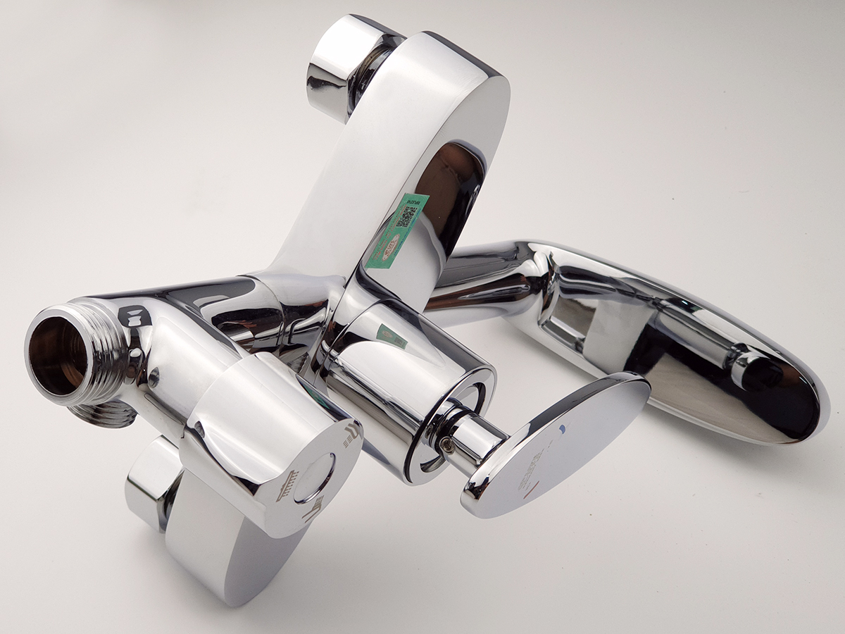 Cây sen nóng lạnh Đồng mạ Chrome Eurolife EL-SC912
