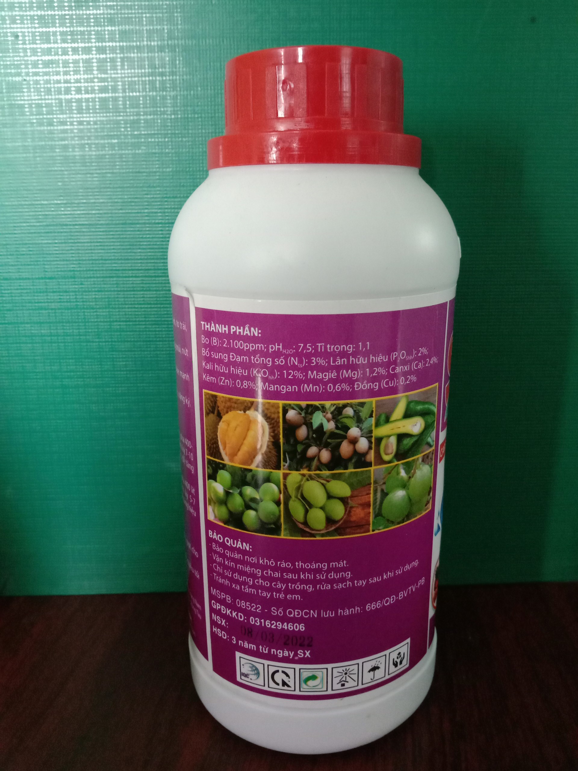 MAX FRUIT CHAI 1 LÍT – SIÊU LỚN TRÁI, XANH TRÁI, LỚN TRÁI, PHÌ TRÁI, DƯỠNG TRÁI NON, CHỐNG RỤNG TRÁI, NỞ GAI, MÚI VÀNG,TO TRÁI, NẶNG KÝ, SỬA TƯỚNG TRÁI