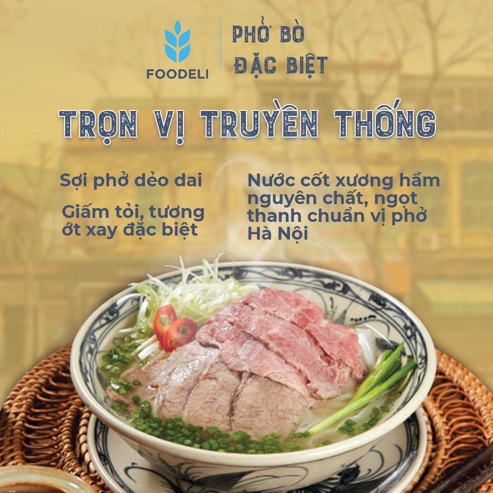 Phở Gánh Hà Nội ăn liền - COMBO 2 THÙNG