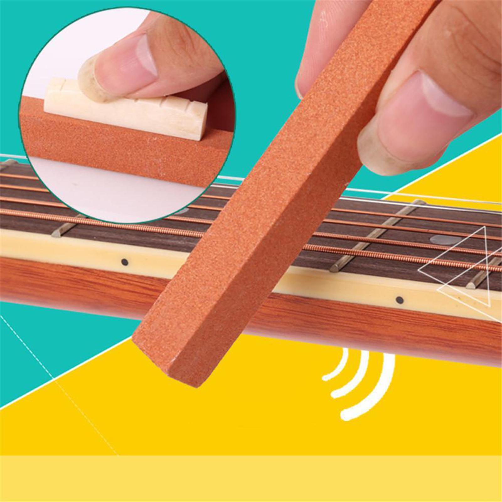 3Pcs Guitar Fret Polishing Kit for Acoustic/Electric Guitar Fret Polish Kit