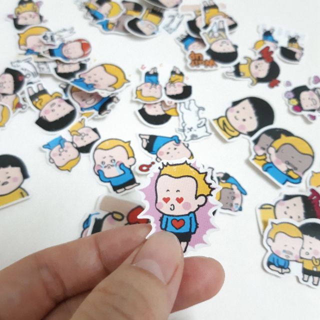 Set 60 Sticker MiM &amp; Yam