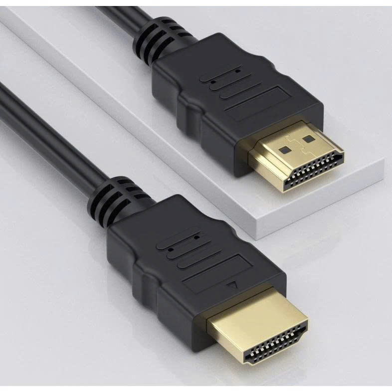 Cáp Hdmi 2 Đầu Dây Tròn Đen Dài 3M Chống Nhiễu Cao Cấp