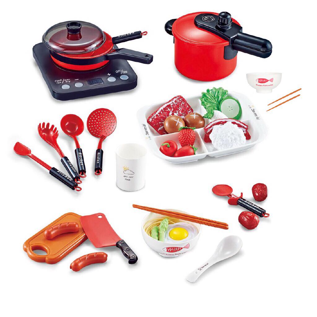 Bộ đồ chơi lắp ghép, xếp hình nhà bếp cao cấp