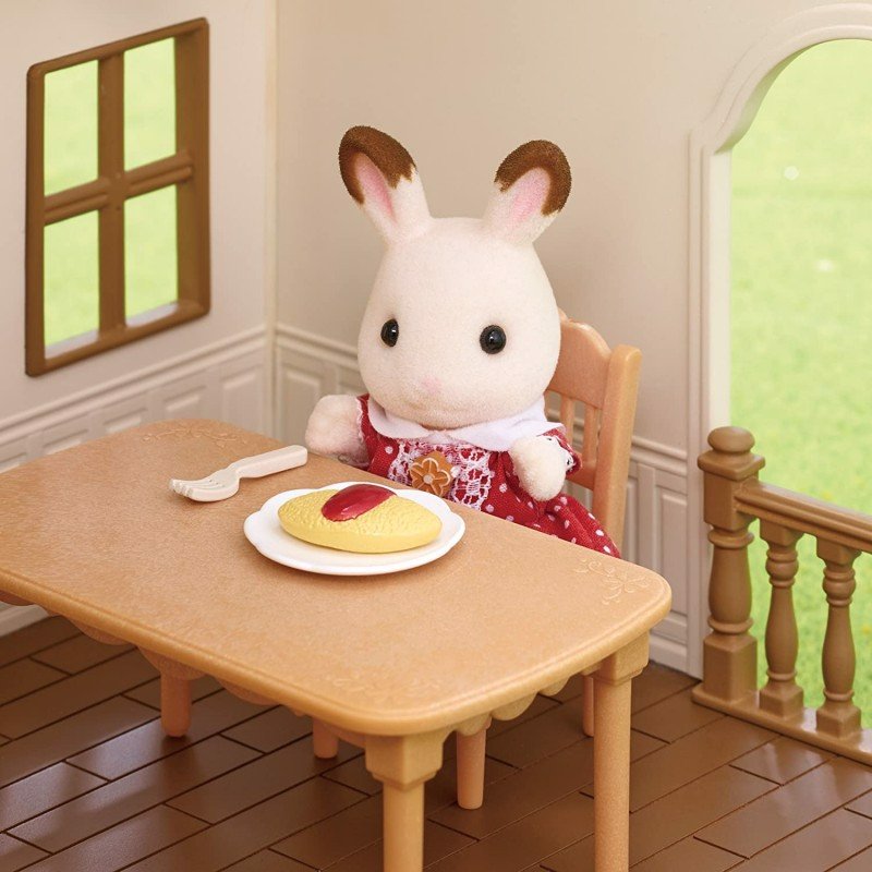 Đồ chơi nhập vai Nhà Thỏ Cosy Cottage Mái Ngói Đỏ Sylvanian Families