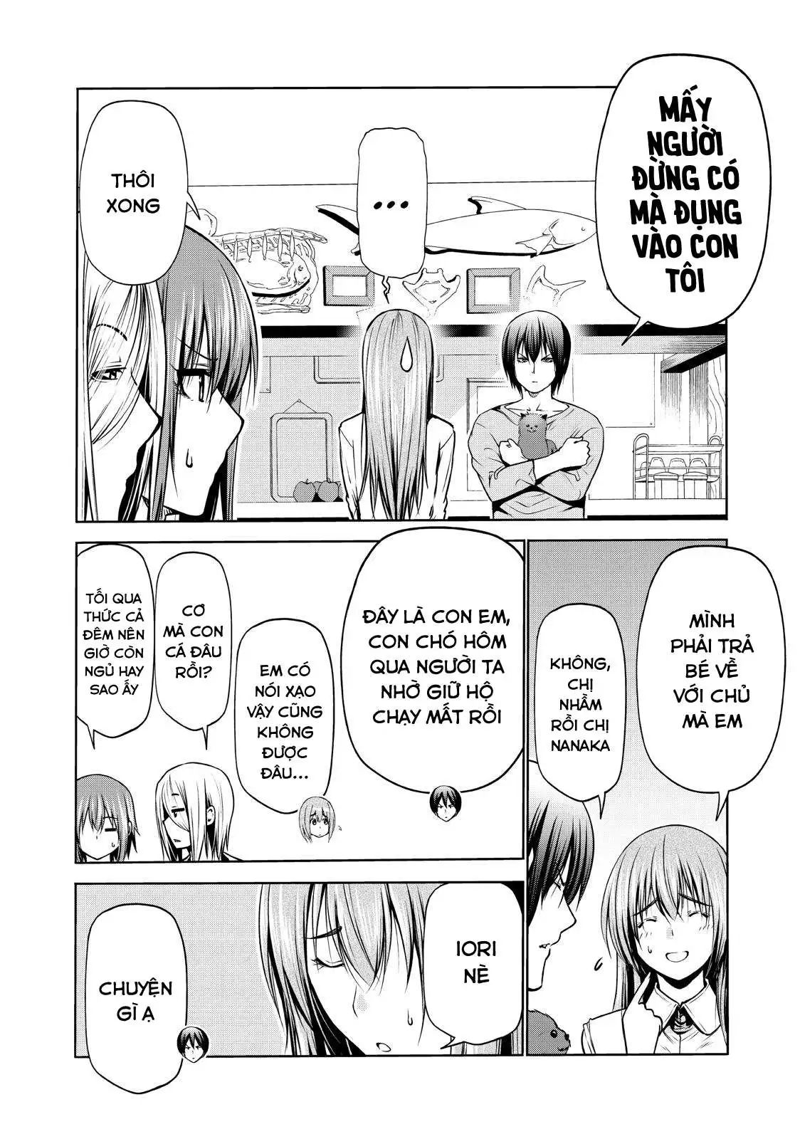 cô gái thích lặn - grand blue chapter 64.5 18