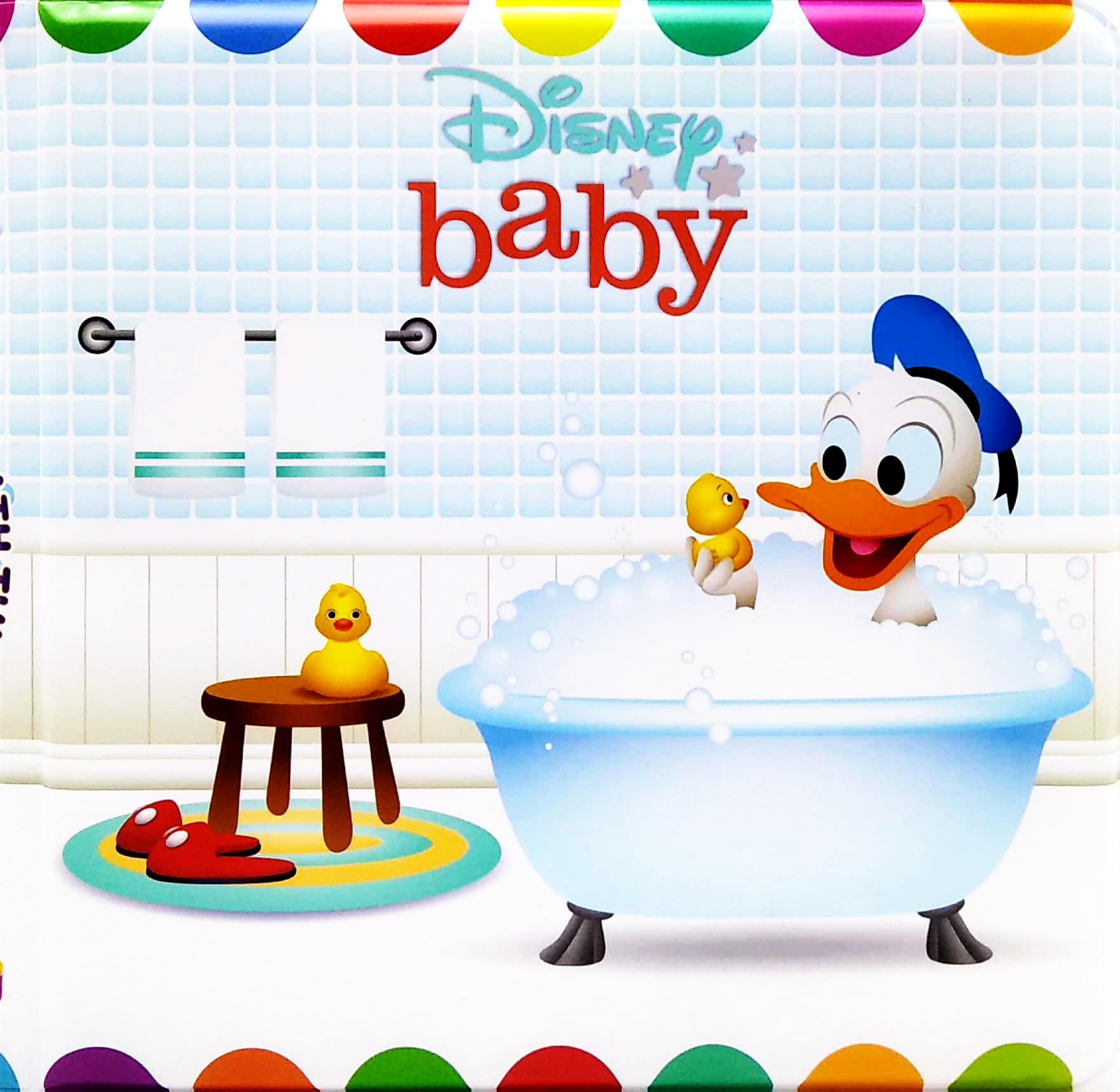 Disney Baby Bath Time Deluxe Book Set
