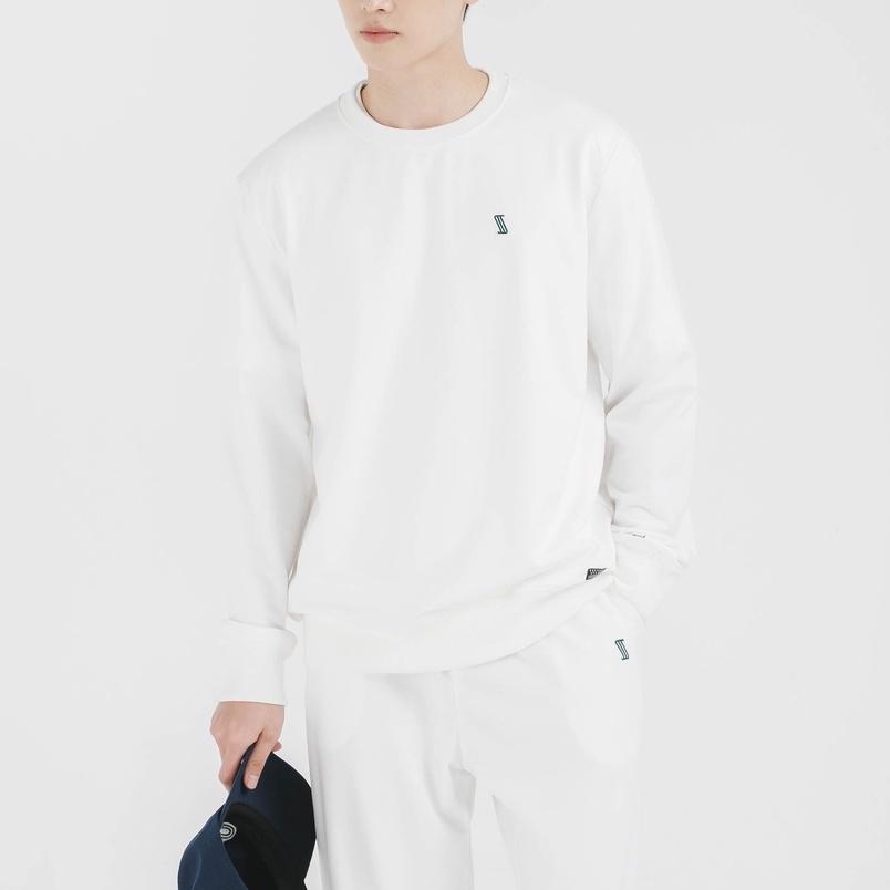 Áo nỉ tay dài thêu logo SSSTUTTER phong cách hàn quốc SSS Sweatshirt