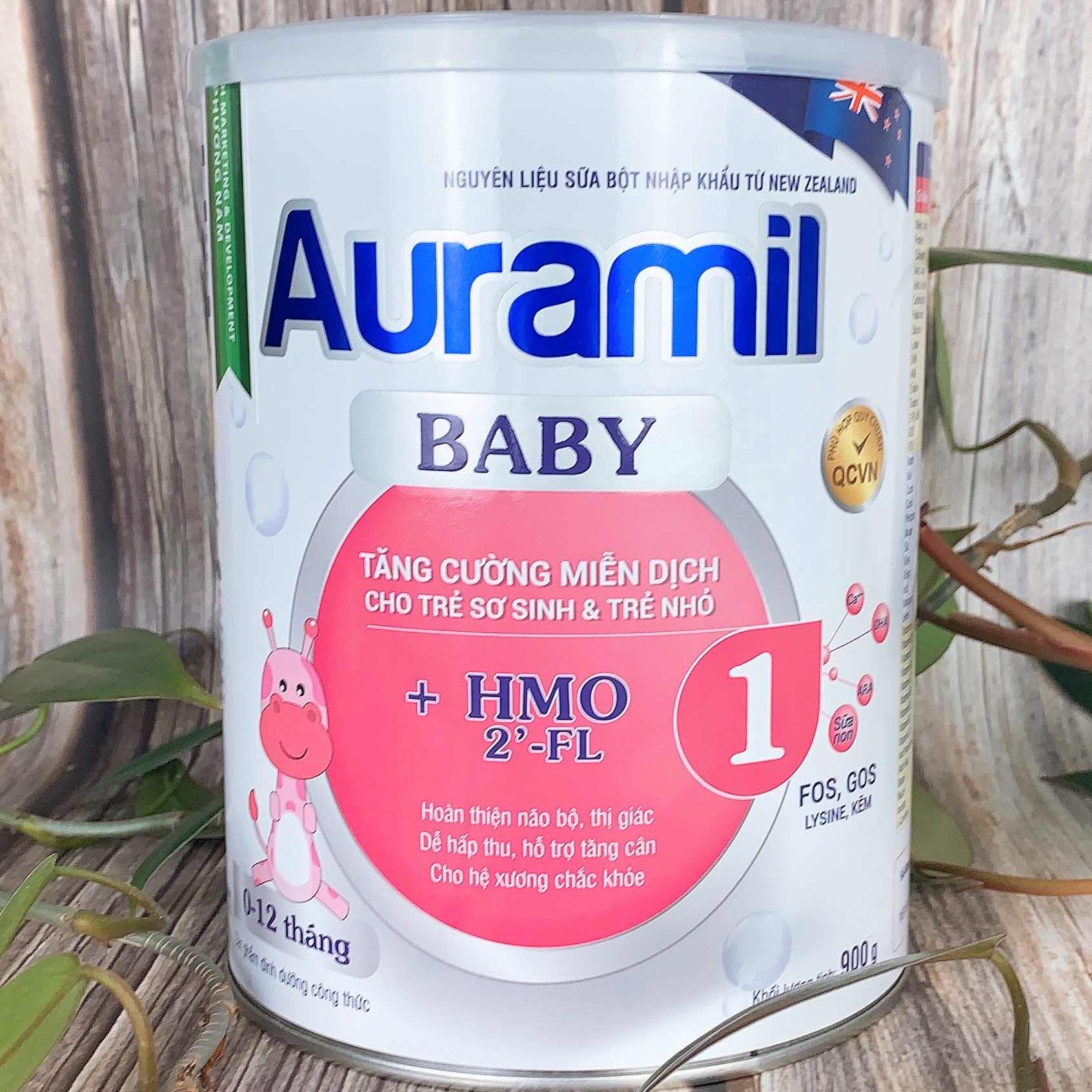 Sữa Auramil BABY 900G - tăng cường miễn dịch cho trẻ sơ sinh & trẻ nhỏ