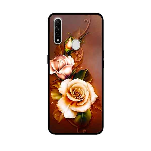Ốp Lưng in cho Oppo A31 Mẫu Hoa Hồng 1 - Hàng Chính Hãng