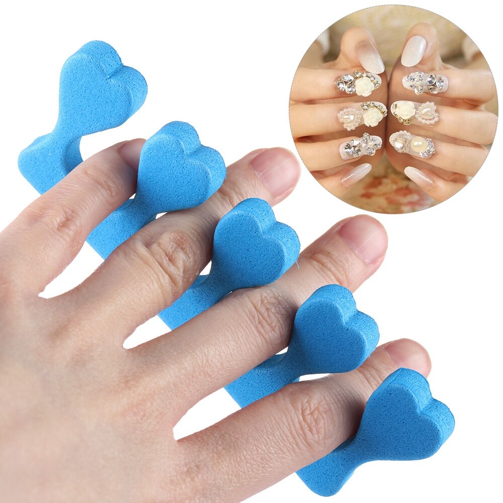 Xốp Chia Móng Làm Nail, Có độ Êm Tốt, Tạo Khoảng Cách Các Ngón Tránh Ảnh Hưởng Bề Mặt Khi Thao Tác, Thoải Mái Khi Sử Dụng, Không Bị Biến Dạng Theo Thời Gian