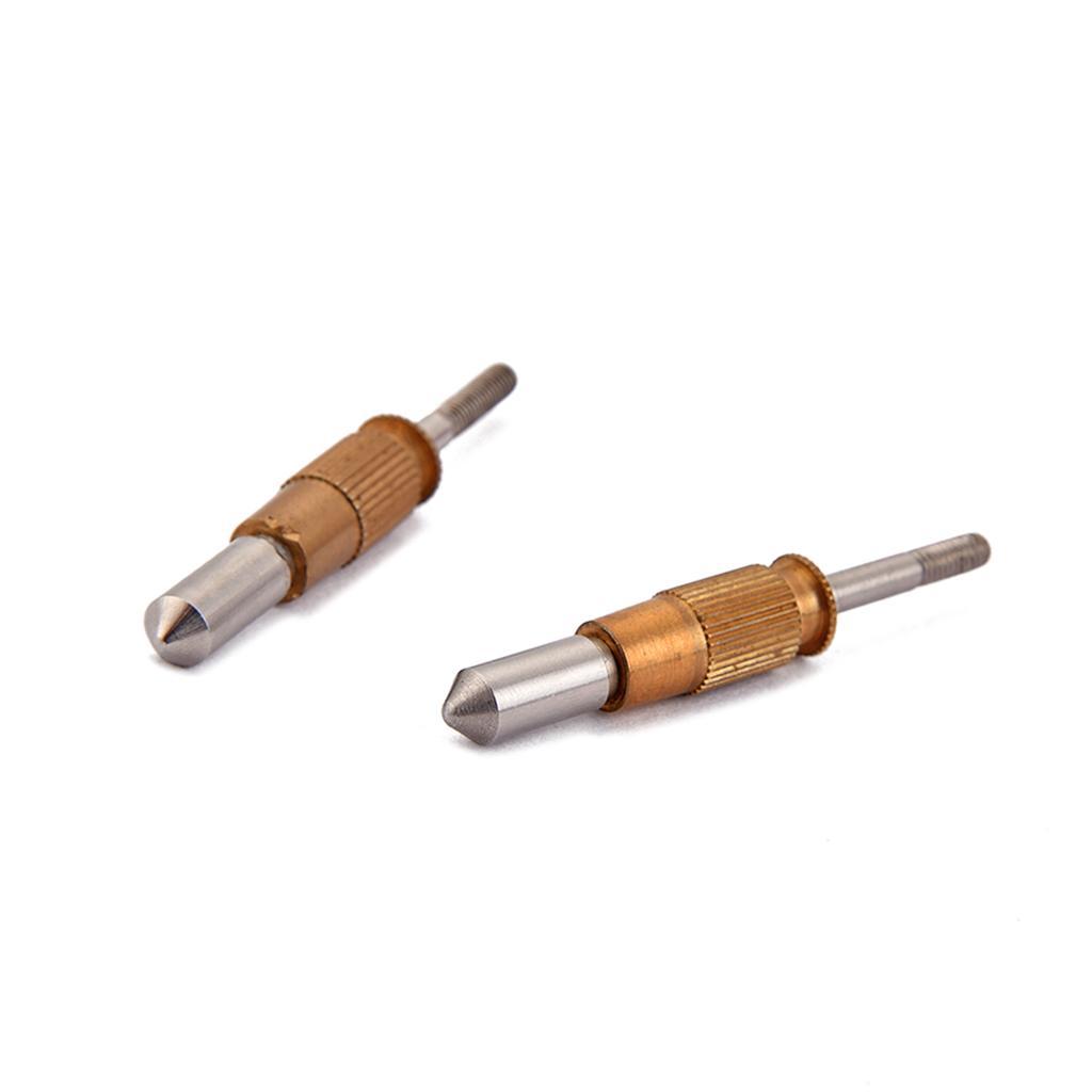 2 Pieces RCA Plug Audio Cable Adapter Connector for Gramophone Vinyl LP Record Player