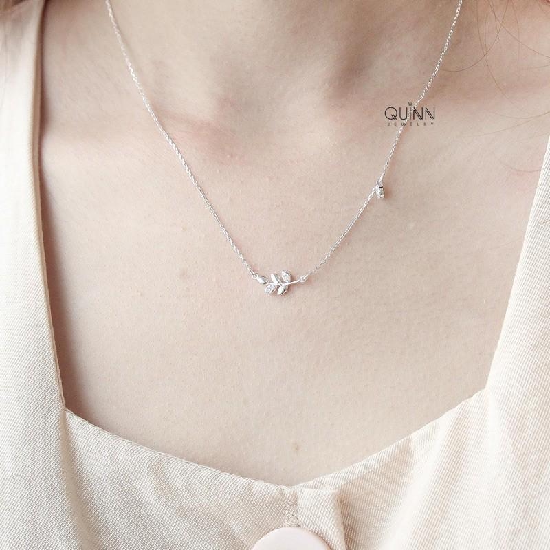Dây chuyền Little Leaf, dây chuyền lá treo lá
