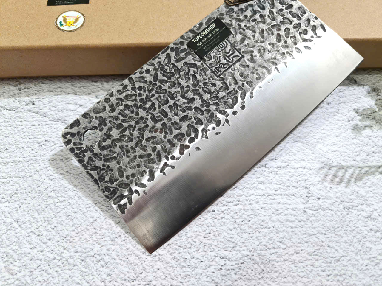DAO BẾP THÁI CHẶT KHÂU ĐỒNG RỒNG DT155 ĐỘC 6996 topcomshop vn