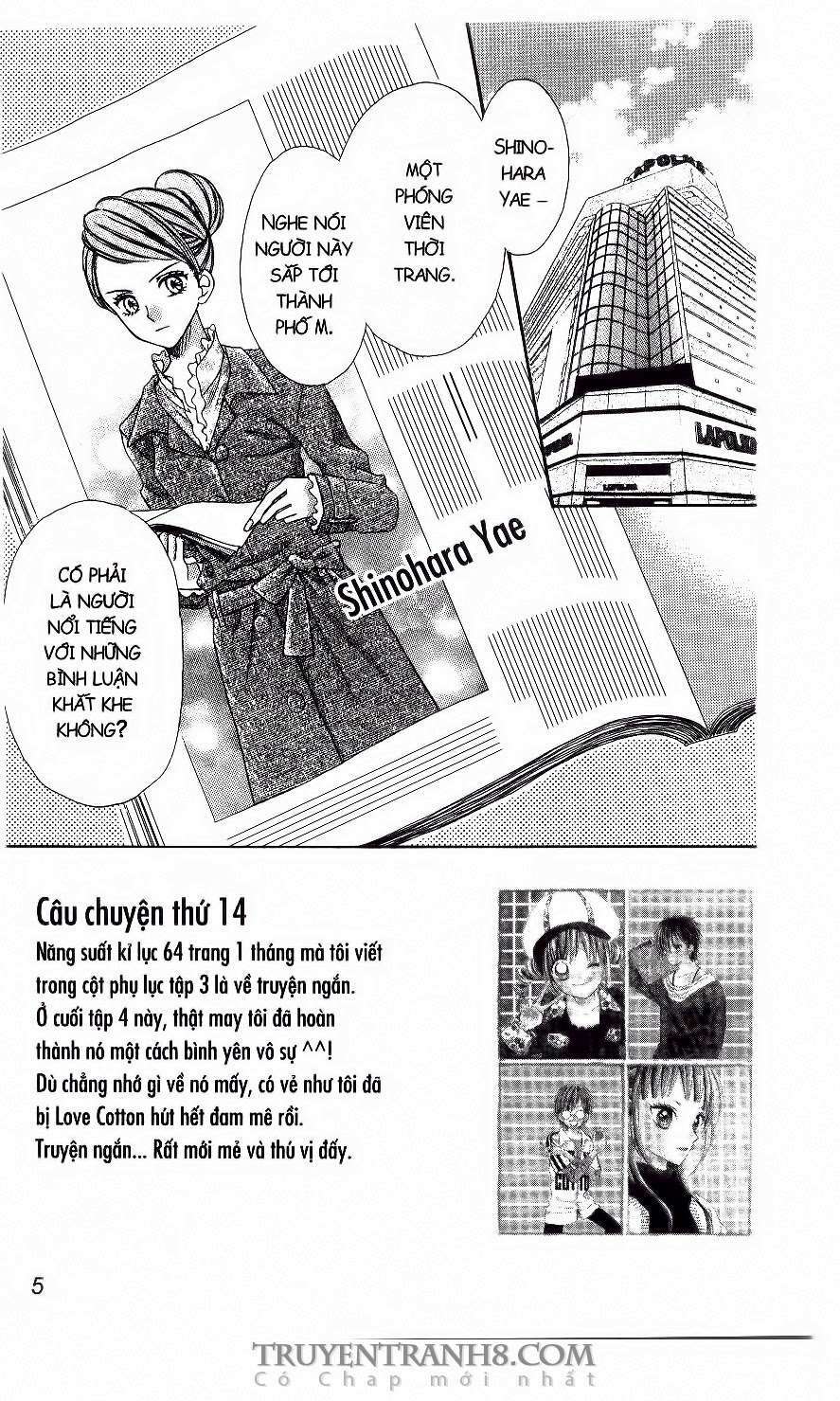 tiệm thời trang, love cotton chapter 19 2
