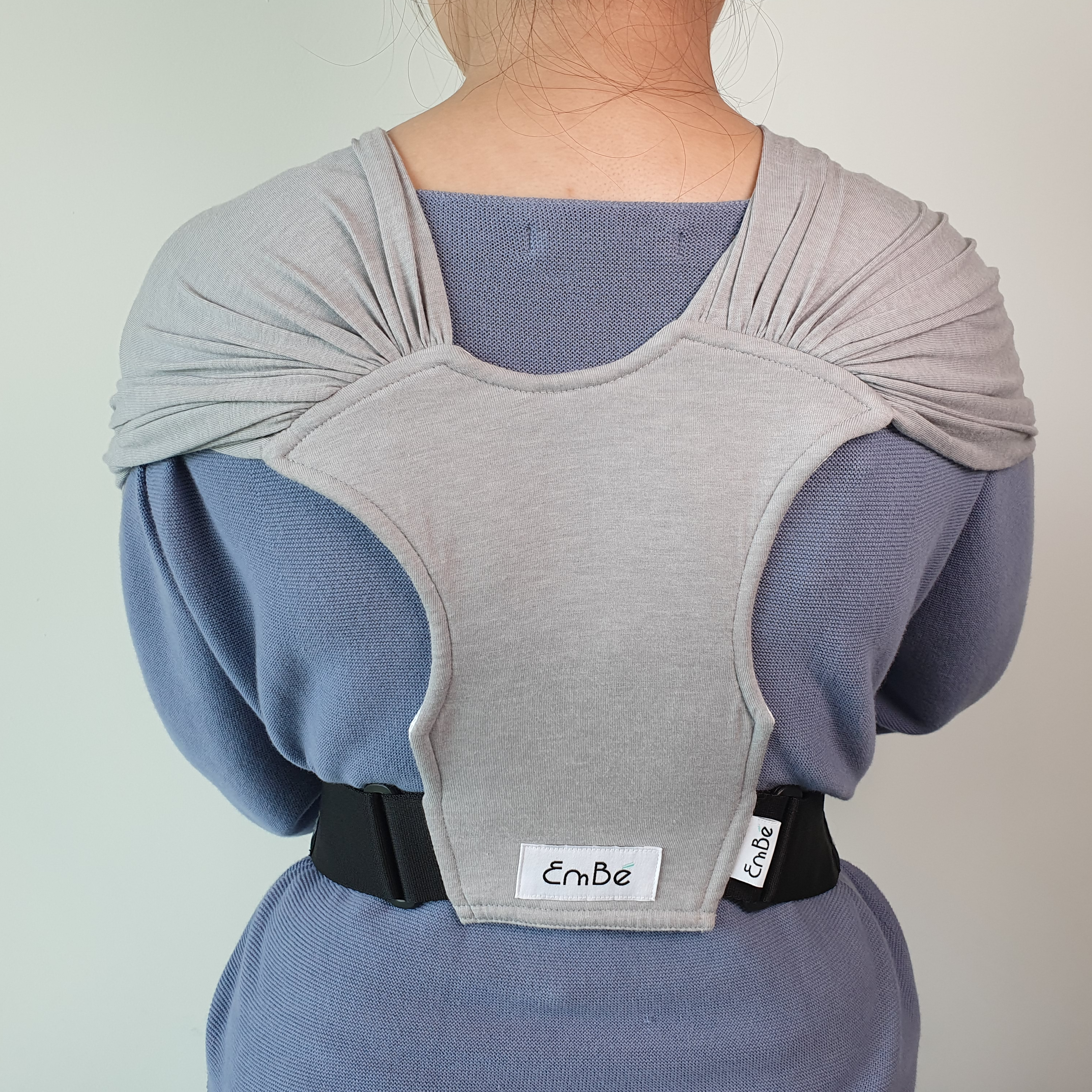 [Chính hãng] Địu vải EmBé Sling dành cho bé sơ sinh từ 0-24 tháng, dòng FLEX/ FLEX plus có dây tăng đơ để điều chỉnh size