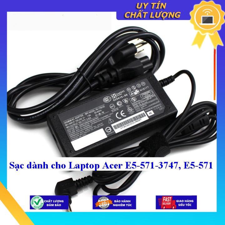 Sạc cho Laptop Acer E5-571-3747 E5-571 - Hàng Nhập Khẩu New Seal