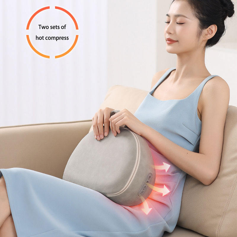 [Tặng củ sạc + cáp sạc] Gối Massage Cổ Vai Gáy Không Dây GDV S8 Ruột Gối Bằng Cao Su Non Loại 20 Bi Dùng Pin Sạc - Màu Ngẫu Nhiên - Hàng Chính Hãng