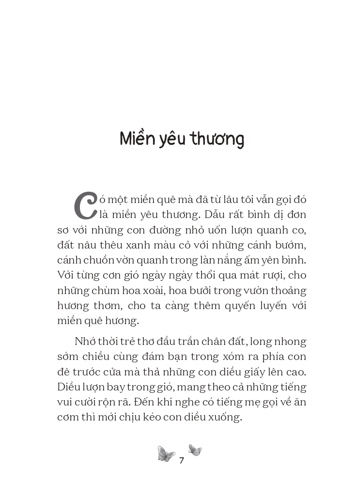 Miền Yêu Thương (Viết Cho Những Điều Bé Nhỏ)