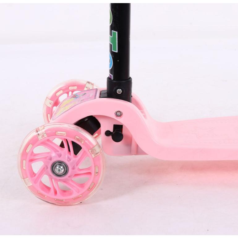 XE TRƯỢT SCOOTER 3 BÁNH PHÁT SÁNG CHO BÉ ,CÂN NẶNG TỪ 10-30 KG THOẢI MÁI- HÀNG LOẠI 1 CHẮC CHẮN, BẢO HÀNH 12 THÁNG