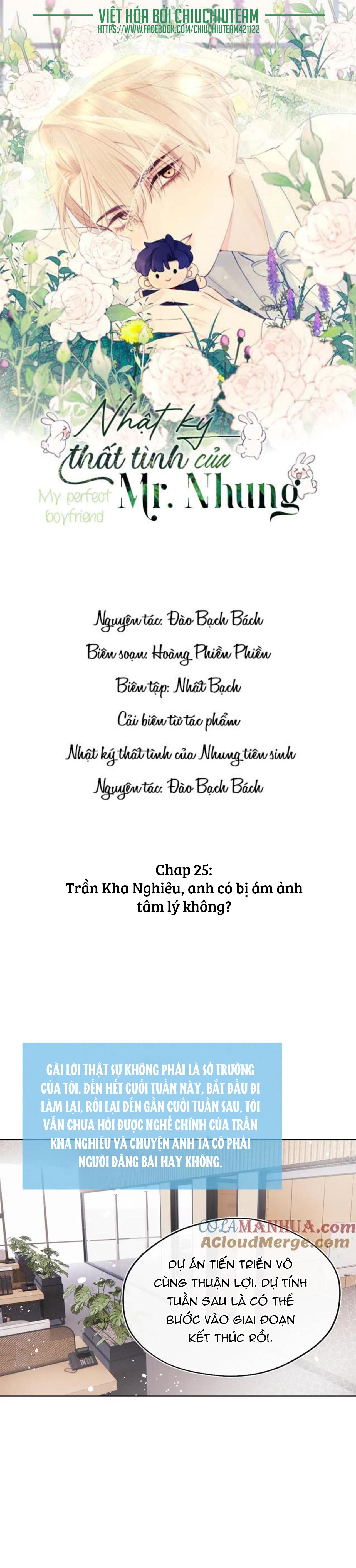 nhật ký thất tình của mr.nhung chapter 25 1
