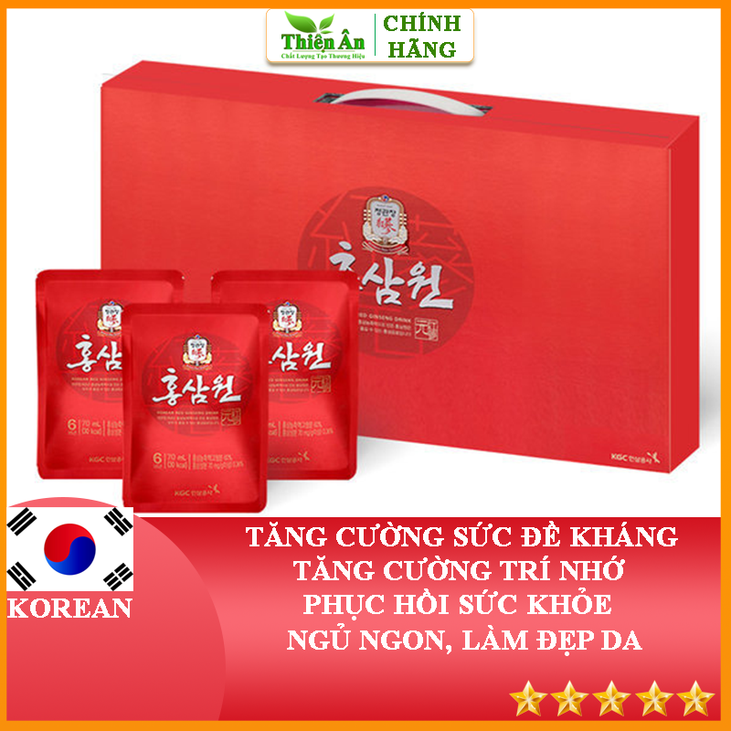 Nước Hồng Sâm Won KGC Cheong Kwan Jang 15 Gói 70ml