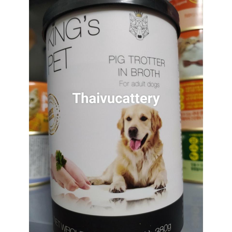 Pate hỗn hợp King’s Pet 4 Vị - Lon 380g