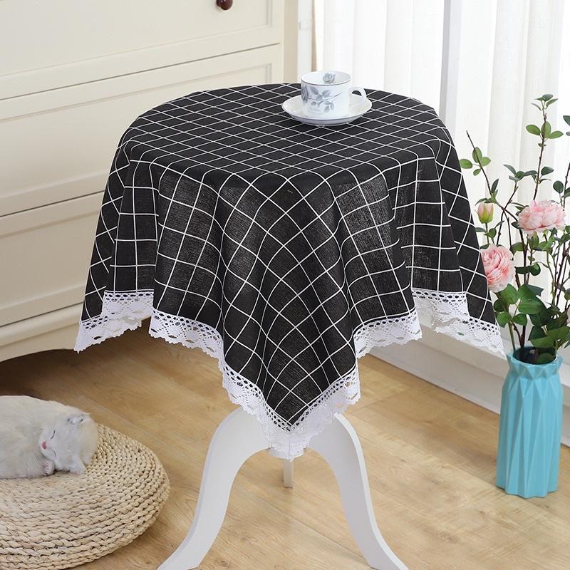 Tổng Hợp Khăn Bàn Viền Ren Phong Cách Hiện Đại Sang Trọng Vừa Vintage Nhiều Hoạ Tiết