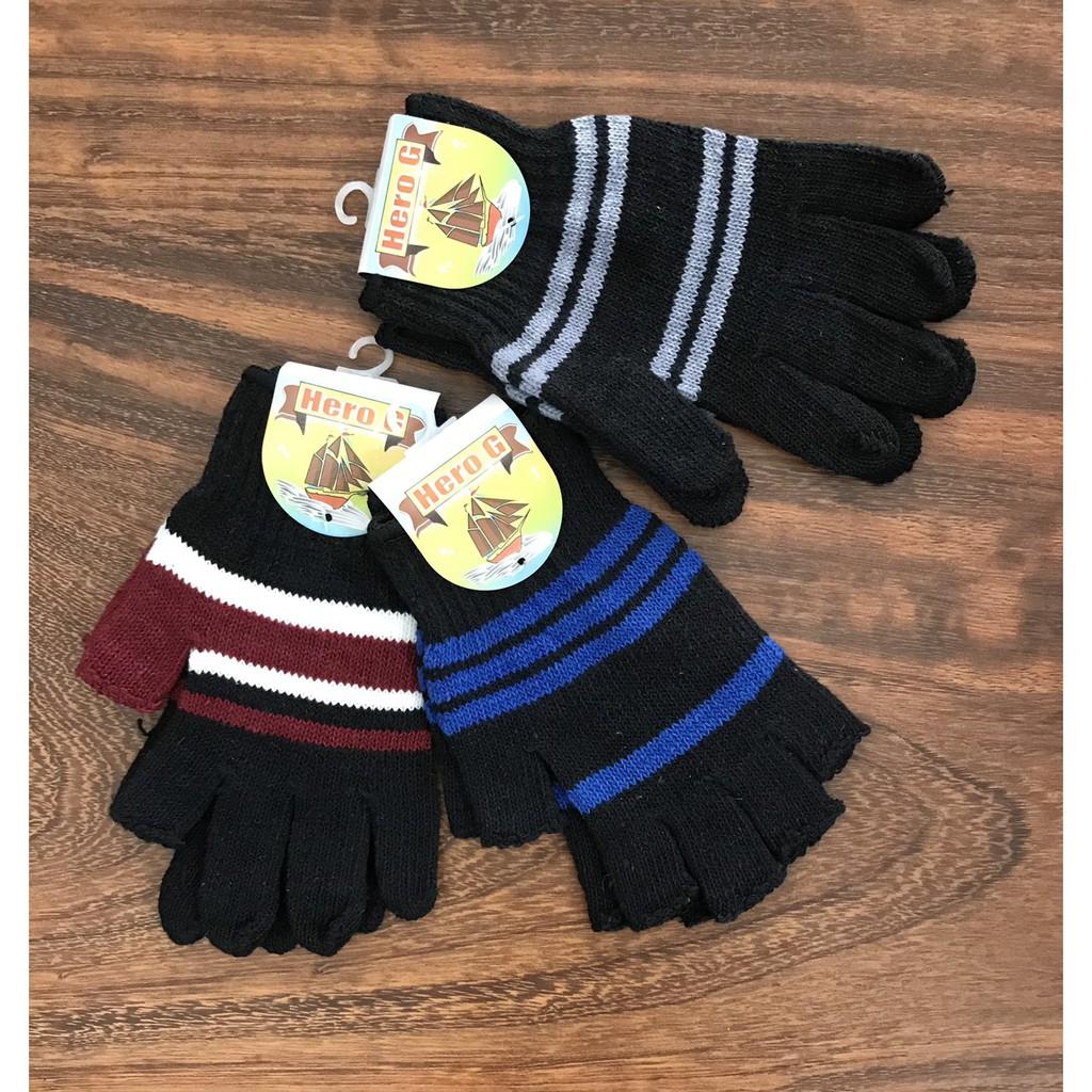Combo 5 và 10 đôi găng tay len nam , không cắt ngón , cắt 2 ngón , cắt 5 ngón , thương hiệu CÔNG TY MỸ BẢO , ảnh thật